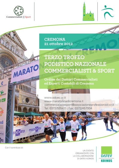 Terzo trofeo podistico Commercialisti & Sport